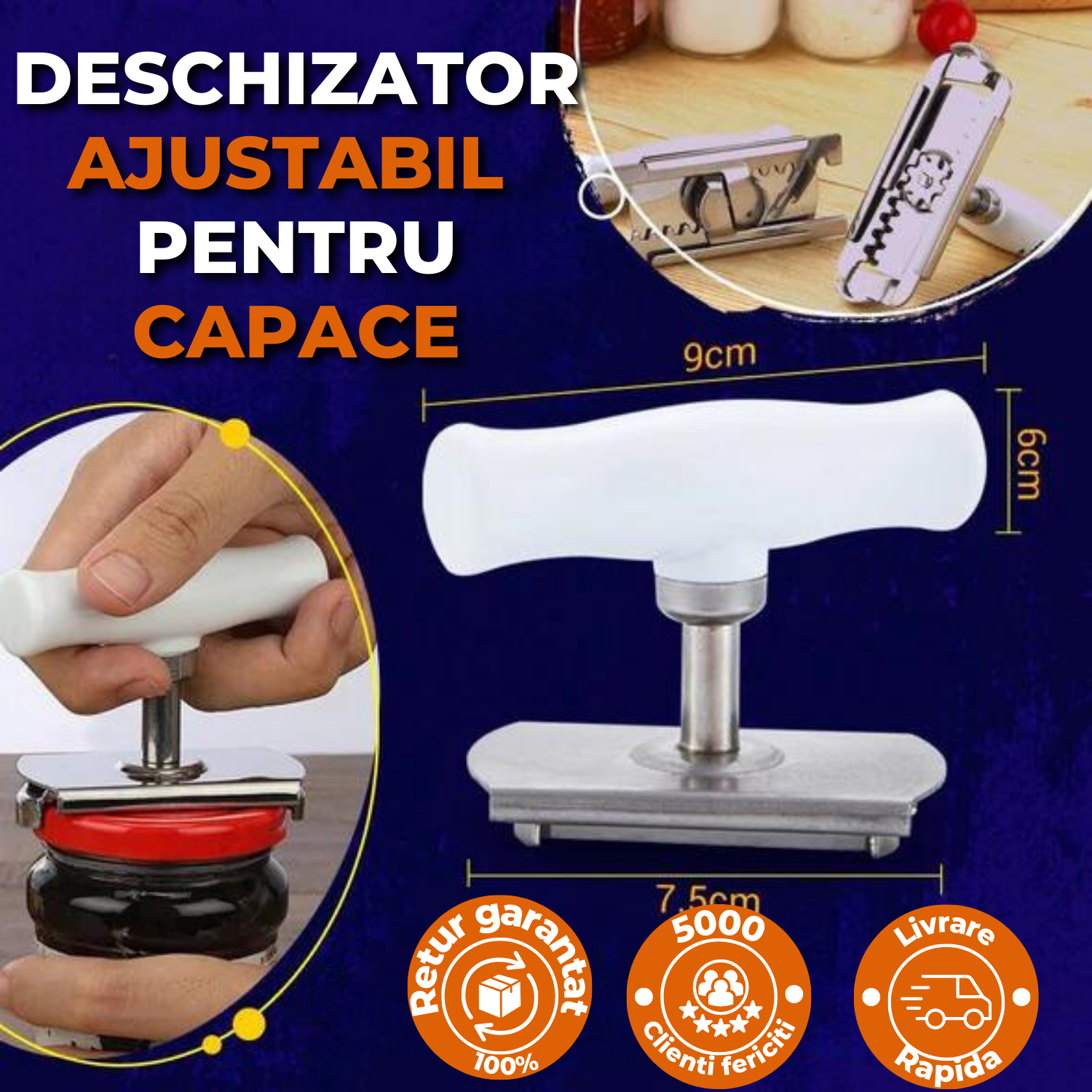 Deschizator Pentru Orice Capac - SELLECTO®