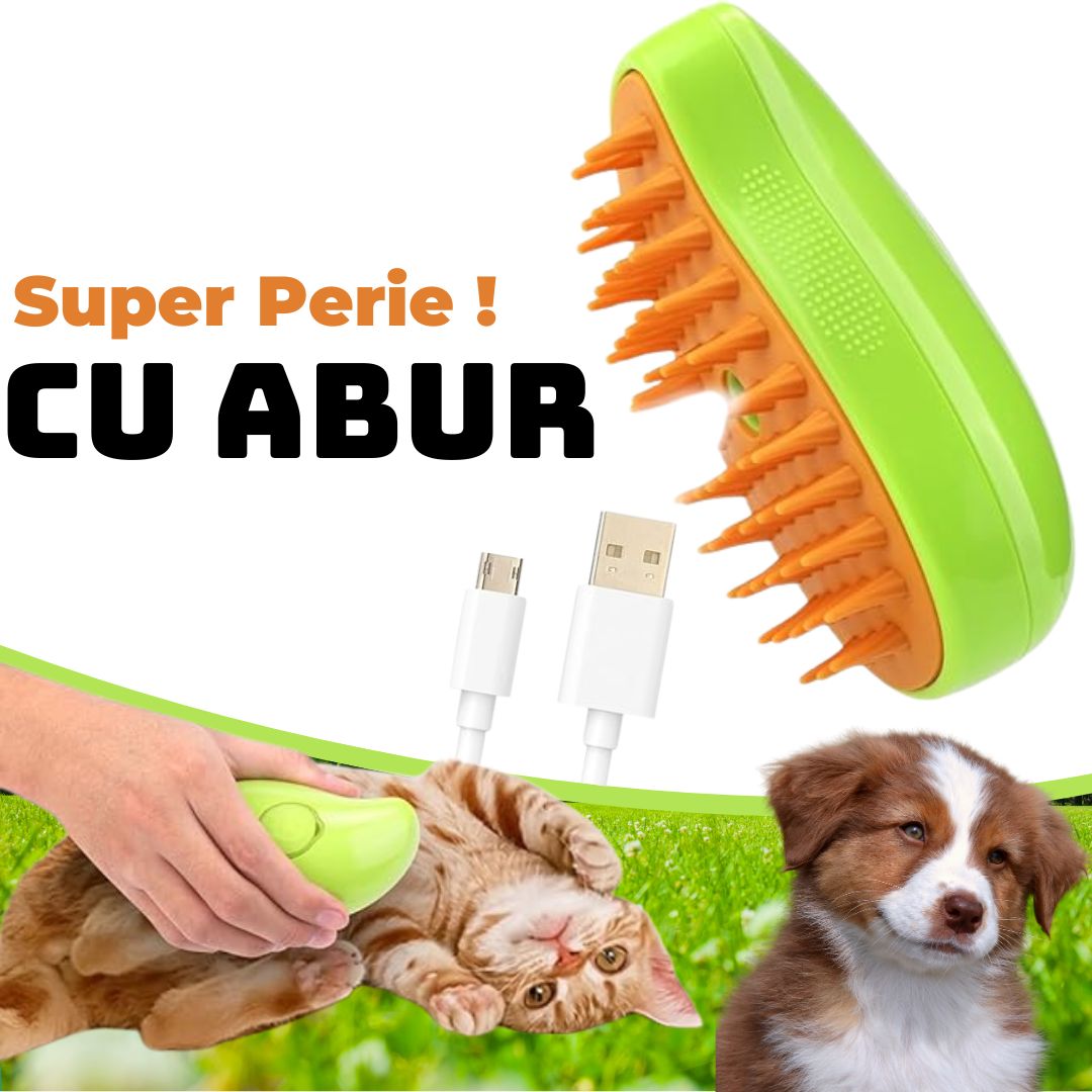 Perie cu Aburi Pentru Animalute - SELLECTO